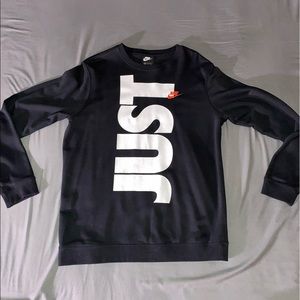 Nike “JUST DO IT” Crewneck/Long Sleeve (BRAND NEW)